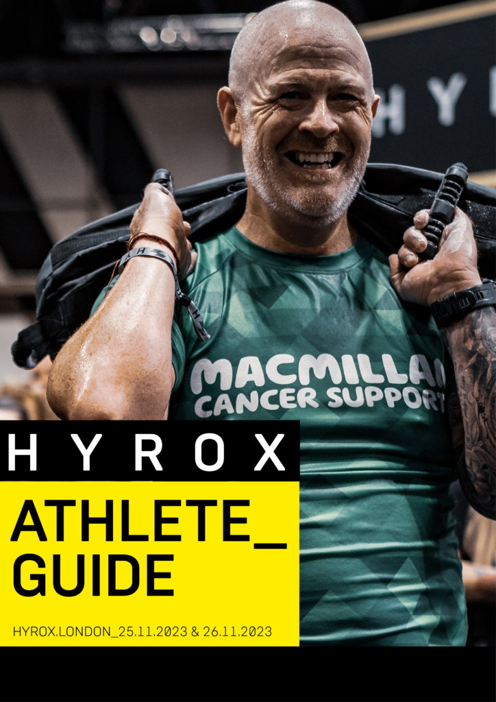 UK S06 HYROX Athlete Guide London ExCeL Page1